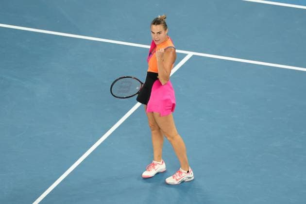Aryna Sabalenka wins her Semi-final match Australian Open tennis tournament, Day Twelve, Melbourne Park, Australia - 29 Jan 2026Melbourne Melbourne Park Victoria (VIC) Australia  Copyright: xRachelxBach Shutterstockx 16455614ao