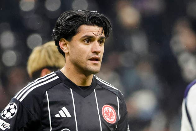 Mahmoud Dahoud (Eintracht Frankfurt, 18) , Deutschland, Fussball, UEFA Champions League, 8. Spieltag, 2025 2026, Eintracht Frankfurt vs. Tottenham Hotspur, 28.01.2026, Frankfurt am Main Deutsche-Bank-Park Deutschland *** Mahmoud Dahoud Eintracht Frankfurt, 18 , Germany, Football, UEFA Champions League, Matchday 8, 2025 2026, Eintracht Frankfurt vs Tottenham Hotspur, 28 01 2026, Frankfurt am Main Deutsche Bank Park Germany Copyright: xGrantxHubbsx