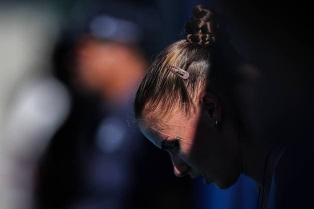 (260129) -- MANILA, Jan. 29, 2026 -- Tatiana Prozorova is seen during the women s singles quarterfinal match between Tatiana Prozorova of Russia and Sofia Costoulas of Belgium at the WTA, Tennis Damen Philippine Women s Open in Manila, the Philippines, Jan. 29, 2026. ) (SP)THE PHILIPPINES-MANILA-TENNIS-WTA PHILIPPINE WOMEN S OPEN-SINGLES RouellexUmali 