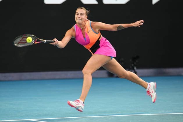 Aryna Sabalenka, Australian Open 2026 Melbourne Park, Melbourne, Victoria, Australia.. Copyright: xJuergenxHasenkopfx