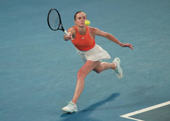 Aryna Sabalenka, Australian Open 2026 Melbourne Park, Melbourne, Victoria, Australia.., Elina Svitolina Copyright: xJuergenxHasenkopfx