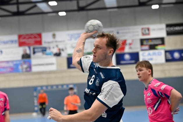 GER, 1.HBL, BHC06, Testspiel, BHC06 gegen TSV Bayer Dormagen 29.01.2026, Solingen ,BHC Leistungszentrum, GER, 1.Liqui Moly HBL, Testspiel BHC06 gegen TSV Bayer Dormagen 1.Liqui Moly HBL regulations prohibit any use of photographs as image sequences and or quasi-video im Bild Nico Schöttle ( Bergischer HC 8 ).