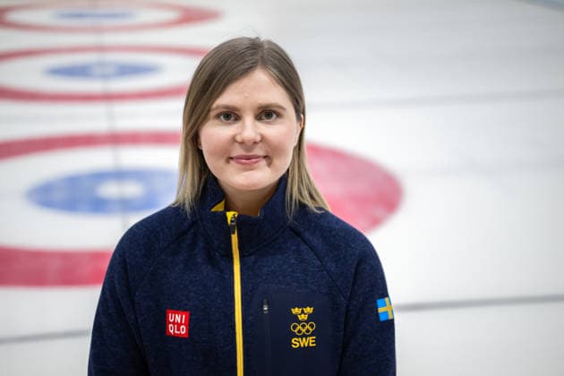 260129 Johanna Heldin, Curling, poserar för ett porträtt under en presskonferens anordnad av Svenska Olympiska KommittÃ n den 29 januari 2026 i Stockholm. *** 260129 Johanna Heldin, Curling, poses for a portrait during a press conference organized by the Swedish Olympic Committee on 29 January 2026 in Stockholm  Copyright: JOHANNAxSÄLL BB260129BB419