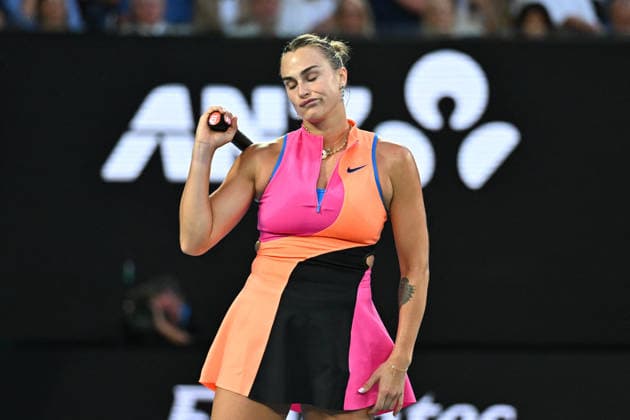 Australian Open - Melbourne Aryna Sabalenka (RUS) during her semi final match at the 2026 Australian Open at Melbourne Park in Melbourne, AUSTRALIA, on January 29, 2026. Photo by Corinne Dubreuil ABACAPRESS.COM Melbourne Australia  Copyright: xDubreuilxCorinne ABACAx