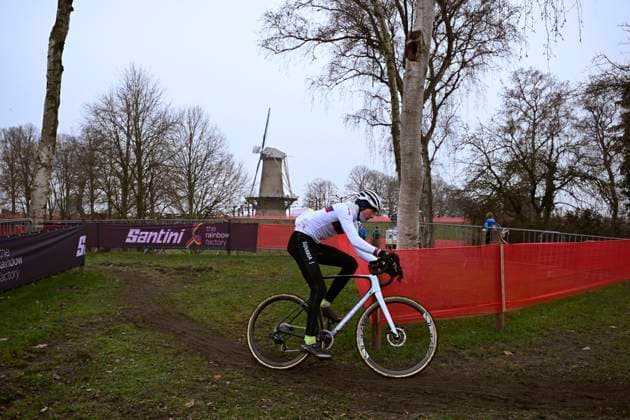 UCI World Championships 2026 Hulst - Media activities 29 01 2026 HULST, THE NETHERLANDS - JANUARY 29 : Illustration picture showing cyclocross riders on training during the official training session on the track of the 2026 UCI Cyclo-Cross World Championships on January 29, 2026 in Hulst, The Netherlands, 29 01 2026 Hulst The Netherlands  Copyright: xNicoxVereeckenx