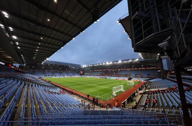 A general view inside the ground. Aston Villa v Red Bull Salzburg, UEFA Europa League, Group Stage, Football, Villa Park, Birmingham, UK - 29 Jan 2026Birmingham Villa Park United Kingdom EDITORIAL USE ONLY No use with unauthorised audio, video, data, fixture lists, club league logos or live services. Online in-match use limited to 120 images, no video emulation. No use in betting, games or single club league player publications. Copyright: xRyanxBrowne Shutterstockx 16445867a