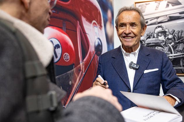AUTO - RETROMOBILE 2026 Jacky Ickx, Stand DPPI, during the Retromobile motorshow 2026 at the Paris Expo Porte de Versailles, from January 27 to February 1, 2026 in Paris, France - ParisFrance  Copyright: xAndrÃ xFerreirax