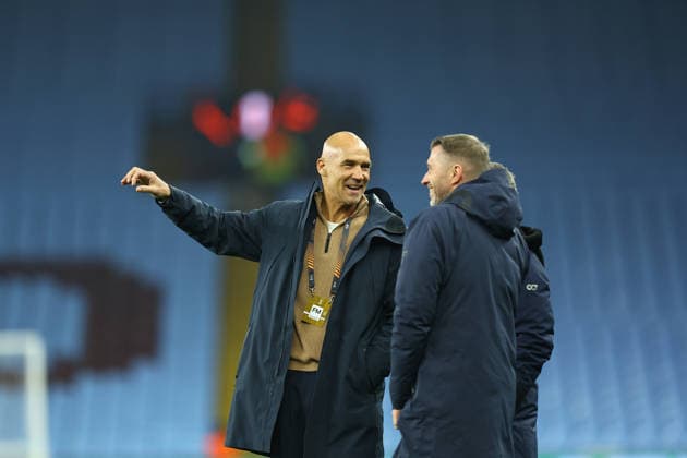 SOCCER - UEFA EL, Aston Villa vs RBS BIRMINGHAM,ENGLAND,29.JAN.26 - SOCCER - UEFA Europa League, Aston Villa FC vs Red Bull Salzburg. Image shows head coach Thomas Letsch (RBS).  GEPAxpictures xMichaelxZemanek