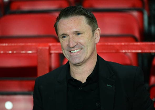 Nottingham, England, 29th January 2026. Robbie Keane manager of Ferencvaros before the Nottingham Forest vs Ferencvaros UEFA Europa League match at the City Ground, Nottingham. Picture credit should read: Harriet Massey Sportimage EDITORIAL USE ONLY. No use with unauthorised audio, video, data, fixture lists, club league logos or live services. Online in-match use limited to 120 images, no video emulation. No use in betting, games or single club league player publications. SPI_010_HM_Forest_Ferencvaros SPI-4491-0010