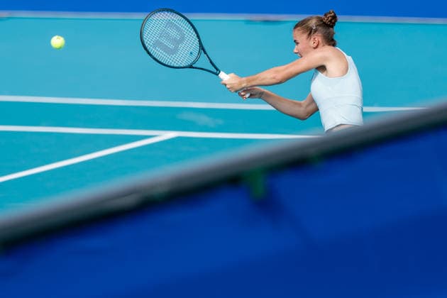 Philippine Women s Open in Manila Tatiana Prozorova of Russia in action against Sofia Costoulas of Belgium in the Women s Singles Quarterfinal match during day four of the Philippine Women s Open in Manila, Philippines on January 29, 2026. The Philippine Women s Open runs from January 26 to 31 2026. MANILA PHILIPPINES  Copyright: xMatrixxImagesx xMarkxCristinox