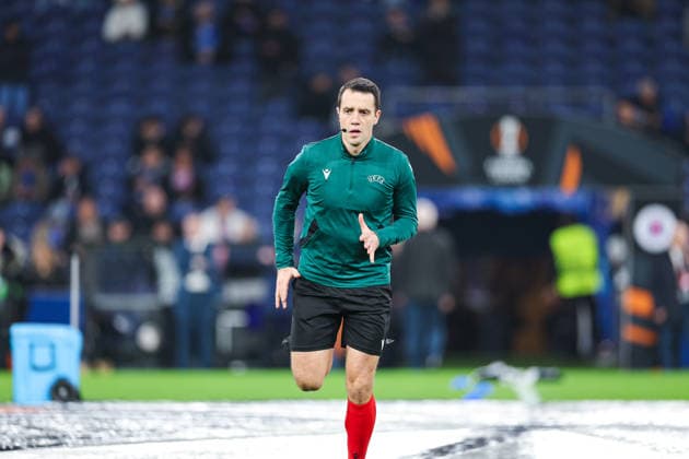 January 29, 2026, Porto, Porto, Portugal: Referees during the Uefa Europa League - League phase, matchday 8 between FC Porto and Rangers Football Club at Estadio Dragao, in Porto, Portugal, on January 29, 2026. Porto Portugal - ZUMAe141 20260129_zsp_e141_018 Copyright: xLuisxEirasx