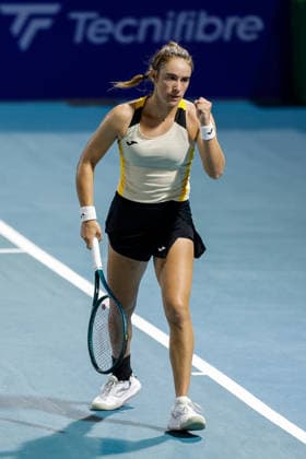 Philippine Women s Open in Manila Solana Sierra of Argentina reacts against Lanlana Tararudee of Thailand during day four of the Philippine Women s Open in Manila, Philippines on January 29, 2026. The Philippine Women s Open runs from January 26 to 31 2026. MANILA PHILIPPINES  Copyright: xMatrixxImagesx xMarkxCristinox