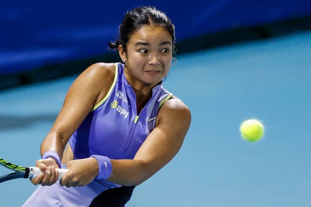 Philippine Women s Open in Manila Alexandra Eala of the Philippines in action against Camila Osorio of Columbia during day four of the Philippine Women s Open in Manila, Philippines on January 29, 2026. The Philippine Women s Open runs from January 26 to 31 2026. MANILA PHILIPPINES  Copyright: xMatrixxImagesx xMarkxCristinox