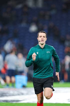 January 29, 2026, Porto, Porto, Portugal: Referees during the Uefa Europa League - League phase, matchday 8 between FC Porto and Rangers Football Club at Estadio Dragao, in Porto, Portugal, on January 29, 2026. Porto Portugal - ZUMAe141 20260129_zsp_e141_019 Copyright: xLuisxEirasx