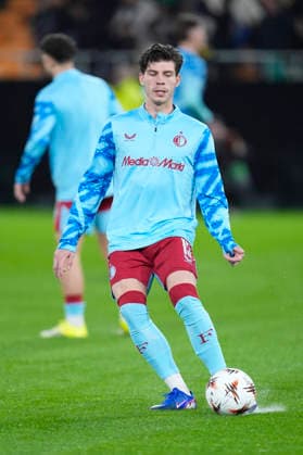 Fußball, EuroLeague, Real Betis Sevilla - Feyenoord Rotterdam #5 January 29, 2026, Sevilla, Sevilla, Spain: Jordan Bos of Feyenoord warms up during the UEFA Europa League 2025 26 League Phase MD8 match between Real Betis Balompie and Feyenoord at La Cartuja stadium on January 29, 2026 in Seville, Spain. Sevilla Spain - ZUMAa181 20260129_zaa_a181_017 Copyright: xJoaquinxCorcherox
