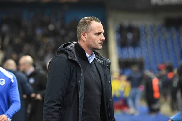 Genk s head coach Nicky Hayen pictured before a soccer game between Belgian soccer team KRC Genk and Swedish team Malmo FF, in Genk, on Thursday 29 January 2026, on day eight of the League phase of the UEFA Europa League tournament. JILLxDELSAUX  x159638715x