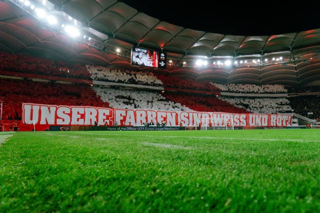 Choreo VfB Stuttgart, Cannstatter Kurve, GER, VfB Stuttgart vs. Young Boys Bern, Fussball, Europa League, Spieltag 8, Spielzeit 2025 2026, 29.01.2026, GER, VfB Stuttgart vs. Young Boys Bern, Fussball, Europa League, Spieltag 8, Spielzeit 2025 2026, 29.01.2026, Stuttgart Copyright: xEibner-Pressefoto EdwardxCheungx EP_ECG