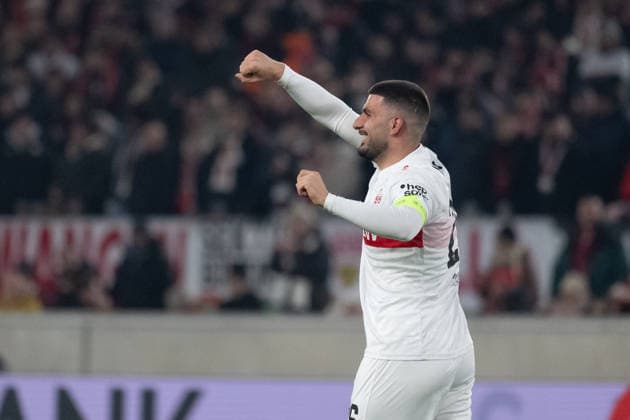 Tor zum 1:0 durch Deniz Undav (VfB Stuttgart 26), Jubel, Torjubel. GER, VfB Stuttgart vs. BSC Young Boys Bern, Fussball, UEFA Europa League, Herren, 8. Spieltag, Spielzeit 2025 2026, 29.01.2026, GER, VfB Stuttgart vs. BSC Young Boys Bern, Fussball, UEFA Europa League, Herren, 8. Spieltag, Spielzeit 2025 2026, 29.01.2026 Stuttgart Copyright: xEibner-Pressefoto WolfgangxFrankx EP_WFK