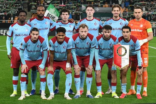 Fußball, EuroLeague, Real Betis Sevilla - Feyenoord Rotterdam #5 SEVILLA, 29-01-2026, Stadium La Cartuja, UEFA Football season 2025 2026, Europa League match between Betis Sevilla and Feyenoord. Pictures shows teamphoto Betis Sevilla - Feyenoord  x201171207x Copyright: