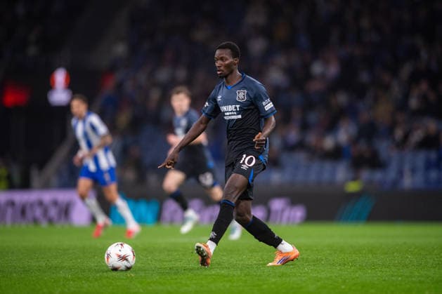January 29, 2026, Porto, Porto, Portugal: PORTO, PORTUGAL - JANUARY 29: MOHAMED DIOMANDE of Rangers FC is seen on action during the UEFA Europa League 2025 26 MD8 match between FC Porto and Rangers FC, at Estadio do Dragao on January 29, 2026 in Porto, Portugal Porto Portugal - ZUMAl192 20260129_zsp_l192_010 Copyright: xMiguelxLemosx