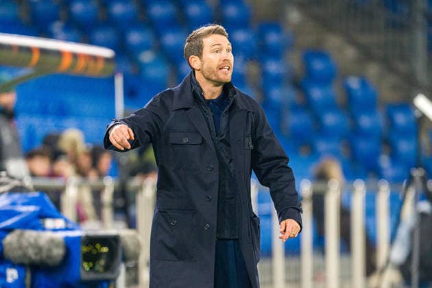 29 01 2026, Basel, St. Jakob-Park, Europa League: FC Basel - Viktoria Plzen, head coach Stephan Lichtsteiner (Basel) Basel St. Jakob-Park Basel Switzerland Copyright: xJustPictures.ch PascalxvonxBürenx jp-en-PaVoB-Pavo_Fotografie-00792