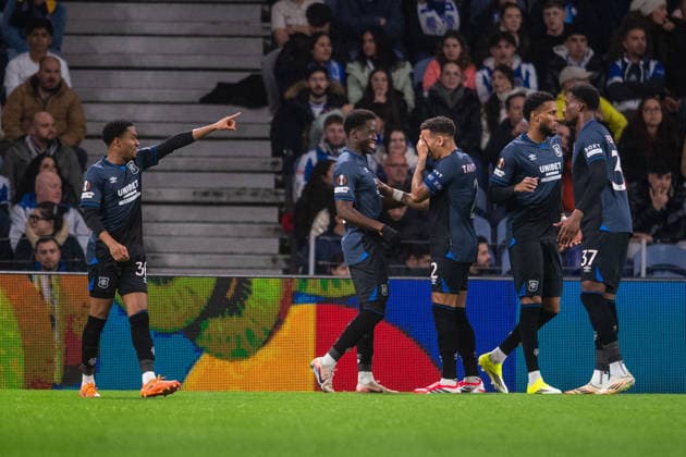 January 29, 2026, Porto, Porto, Portugal: PORTO, PORTUGAL - JANUARY 29: DJEIDI GASSAMA of Rangers FC is seen celebrating his goal during the UEFA Europa League 2025 26 MD8 match between FC Porto and Rangers FC, at Estadio do Dragao on January 29, 2026 in Porto, Portugal Porto Portugal - ZUMAl192 20260129_zsp_l192_013 Copyright: xMiguelxLemosx