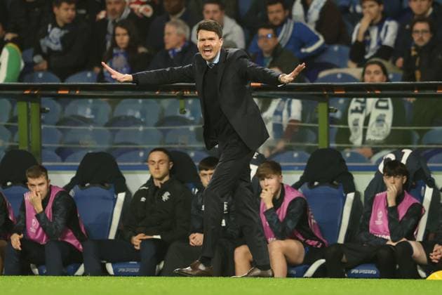 Rangers head coach Danny Röhl during UEFA Europa League league phase match at Estadio do Dragao, Porto. Porto v Rangers - UEFA Europa League - Estadio do Dragao, Portugal - 29 Jan 2026Porto Estadio do Dragao Portugal EDITORIAL USE ONLY  Copyright: xRangersxFC Shutterstockx 16488595a