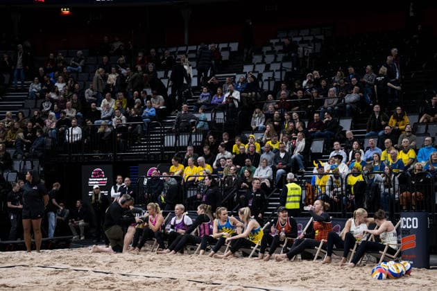 260129 Publik under Stockholm Beach 2026 den 29 januari 2026 i Stockholm. Copyright: EMMAxWALLSKOG BB260129EW036
