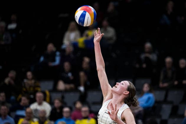 260129 Finlands Anniina Parkkinen under Stockholm Beach 2026 den 29 januari 2026 i Stockholm. Copyright: EMMAxWALLSKOG BB260129EW048