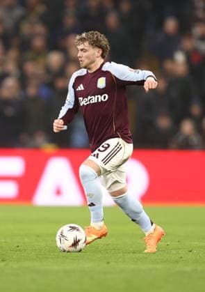 Harvey Elliott of Aston Villa Aston Villa v Red Bull Salzburg, UEFA Europa League, Group Stage, Football, Villa Park, Birmingham, UK - 29 Jan 2026Birmingham Villa Park United Kingdom EDITORIAL USE ONLY No use with unauthorised audio, video, data, fixture lists, club league logos or live services. Online in-match use limited to 120 images, no video emulation. No use in betting, games or single club league player publications.  Copyright: xRyanxBrowne Shutterstockx 16445867ay