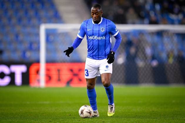 KRC Genk v Malmo - UEFA Europa League GENK, BELGIUM - JANUARY 29 : Sadick Mujaid defender of KRC Genk during the UEFA Europa League 2025 26 League Phase MD8 match between KRC Genk and Malmo on January 29, 2026 in Genk, Belgium, 29 01 2026  Copyright: xTomasxSiskx