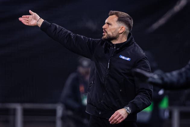 STURM GRAZ - BRANN BERGEN Head coach of Sturm Fabio Ingolitsch during the league phase of UEFA Europa league football match between SK Sturm Graz and SK Brann Bergen. Graz, Austria, January 29, 2026. Photo by Branislav Racko Copyright: xx 080A9806