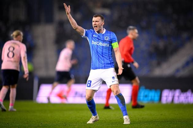 KRC Genk v Malmo - UEFA Europa League GENK, BELGIUM - JANUARY 29 : Heynen Bryan midfielder of KRC Genk during the UEFA Europa League 2025 26 League Phase MD8 match between KRC Genk and Malmo on January 29, 2026 in Genk, Belgium, 29 01 2026  Copyright: xTomasxSiskx
