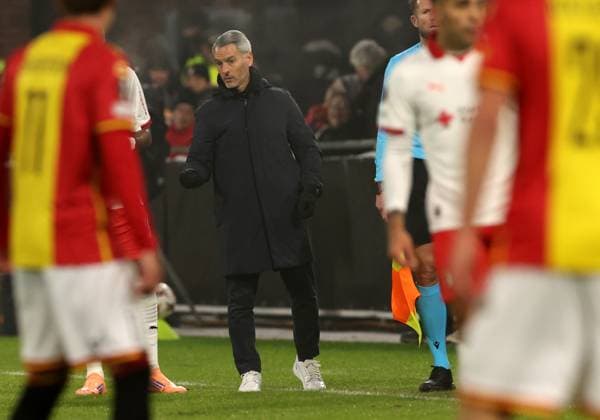 Carlos Vicens of Braga during the match Go Ahead Eagles vs Braga at the De Adelaarshorst for the UEFA Europa League season 2025-2026 in DEVENTER, Netherlands on 29 january 2026 (Photo by Peter Lous EYE4IMAGES) -