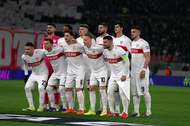 29.01.2026, xrekx, Fussball UEFA Europa League, VfB Stuttgart - Young Boys Bern v.l. Teamfoto VfB Stuttgart (DFL DFB REGULATIONS PROHIBIT ANY USE OF PHOTOGRAPHS as IMAGE SEQUENCES and or QUASI-VIDEO) Stuttgart