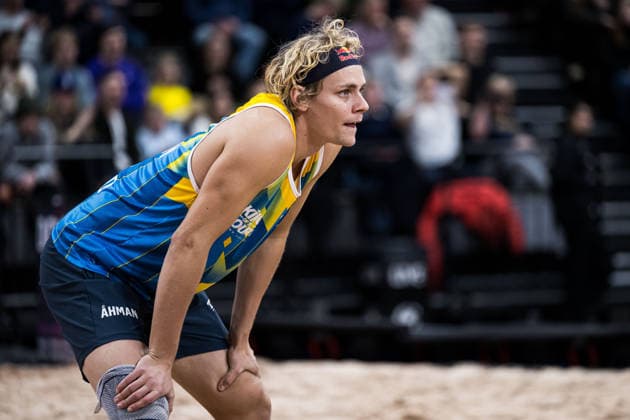 260129 Sveriges David Ahman under Stockholm Beach 2026 den 29 januari 2026 i Stockholm. Copyright: EMMAxWALLSKOG BB260129EW060