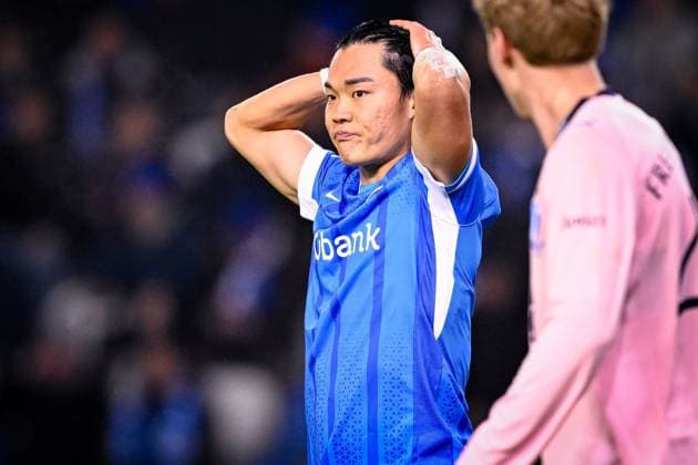 KRC Genk v Malmo - UEFA Europa League GENK, BELGIUM - JANUARY 29 : Oh Hyeon-Gyu forward of KRC Genk during the UEFA Europa League 2025 26 League Phase MD8 match between KRC Genk and Malmo on January 29, 2026 in Genk, Belgium, 29 01 2026  Copyright: xTomasxSiskx