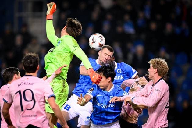 KRC Genk v Malmo - UEFA Europa League GENK, BELGIUM - JANUARY 29 : Heynen Bryan midfielder of KRC Genk during the UEFA Europa League 2025 26 League Phase MD8 match between KRC Genk and Malmo on January 29, 2026 in Genk, Belgium, 29 01 2026  Copyright: xTomasxSiskx