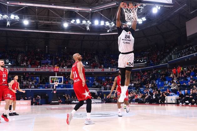 Bruno Fernando (Partizan Mozzart Bet Belgrade) during EA7 Emporio Armani Milano vs Partizan Belgrado, Basketball Euroleague match in Assago (MI), Italy, January 29 2026  Copyright: xSavinoxPaolella IPAxSportx xipa-agency.netx xx IPA_70718083 IPA_Agency_IPA70718083