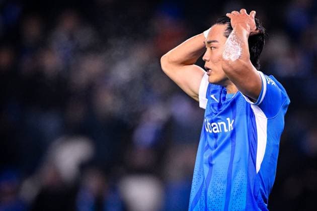 KRC Genk v Malmo - UEFA Europa League GENK, BELGIUM - JANUARY 29 : Oh Hyeon-Gyu forward of KRC Genk during the UEFA Europa League 2025 26 League Phase MD8 match between KRC Genk and Malmo on January 29, 2026 in Genk, Belgium, 29 01 2026  Copyright: xTomasxSiskx