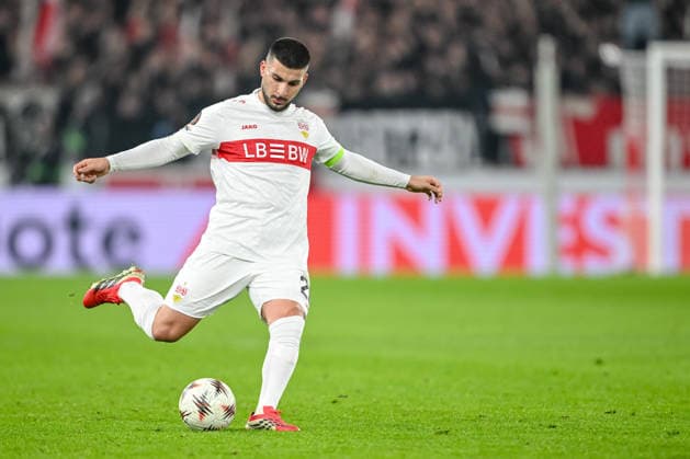 Deniz Undav (VfB Stuttgart) controls the Ball during the UEFA Europa League 2025 26 League Phase MD8 match between VfB Stuttgart and BSC Young Boys at Stuttgart Arena on January 29, 2026 in Stuttgart, Germany. (Photo by Harry Langer DeFodi Images) -