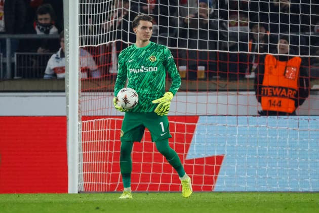 Marvin Keller (BSC Young Boys, 01) , Deutschland, Fussball, UEFA Europa League, 8. Spieltag, 2025 2026, VfB Stuttgart vs. Young Boys Bern, 29.01.2026, Stuttgart MHP Arena Deutschland Copyright: xGrantxHubbsx