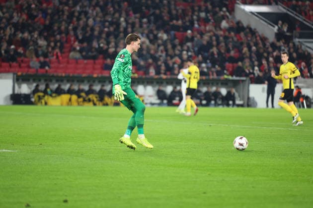29.01.2026, xrekx, Fussball UEFA Europa League, VfB Stuttgart - Young Boys Bern v.l. Marvin Keller (BSC Young Boys) (DFL DFB REGULATIONS PROHIBIT ANY USE OF PHOTOGRAPHS as IMAGE SEQUENCES and or QUASI-VIDEO) Stuttgart