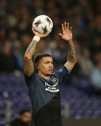 Rangers captain James Tavernier during UEFA Europa League league phase match at Estadio do Dragao, Porto. Porto v Rangers - UEFA Europa League - Estadio do Dragao, Portugal - 29 Jan 2026Porto Estadio do Dragao Portugal EDITORIAL USE ONLY  Copyright: xRangersxFC Shutterstockx 16488595z