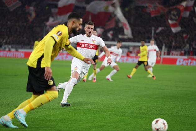 29.01.2026, xrekx, Fussball UEFA Europa League, VfB Stuttgart - Young Boys Bern v.l. Ermedin Demirovic (VfB Stuttgart) (DFL DFB REGULATIONS PROHIBIT ANY USE OF PHOTOGRAPHS as IMAGE SEQUENCES and or QUASI-VIDEO) Stuttgart