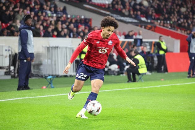 FOOTBALL : LOSC Lille vs Freiburg - UEFA Europa League - 29 01 2026 Tiago SANTOS (LOSC Lille) lors du match LOSC Lille vs Freiburg, UEFA Europa League phase de ligue, Decathlon Arena stade Pierre Mauroy, le 29 janvier 2026 - photo Laurent Sanson PsnewZ  Copyright: xLaurentxSANSONx xPsnewZx