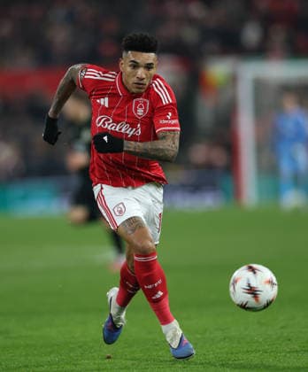 Nottingham Forest v Ferencvarosi TC UEFA Europa League Igor Jesus of Nottingham Forest runs with the ball during the UEFA Europa League match at the City Ground, Nottingham 29 01 2026 UK Newspapers OUT Copyright: xAndyxSumnerx FIL-22875-0042