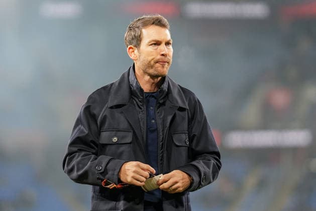 UEFA Europa League 2025 26 - 8. Spieltag, Donnerstag 29.01.2026 - FC Basel 1893 vs. Viktoria Pilsen - St. Jakob-Park (Basel, Schweiz); Stephan Lichtsteiner (Trainer, FC Basel) Copyright: xValentinxDomgjonix
