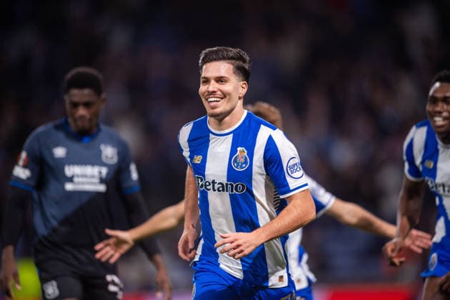 January 29, 2026, Porto, Porto, Portugal: PORTO, PORTUGAL - JANUARY 29: FRANCISCO MOURA from FC Porto is seen celebrating his goal during the UEFA Europa League 2025 26 MD8 match between FC Porto and Rangers FC, at Estadio do Dragao on January 29, 2026 in Porto, Portugal Porto Portugal - ZUMAl192 20260129_zsp_l192_048 Copyright: xMiguelxLemosx