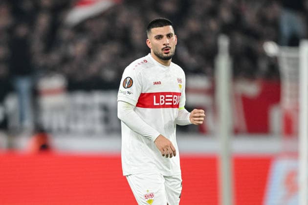 Deniz Undav (VfB Stuttgart) Looks on during the UEFA Europa League 2025 26 League Phase MD8 match between VfB Stuttgart and BSC Young Boys at Stuttgart Arena on January 29, 2026 in Stuttgart, Germany. (Photo by Harry Langer DeFodi Images) -